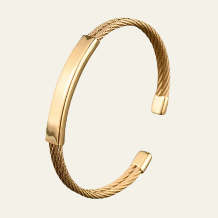 The Geneva Steel Torque Cuff