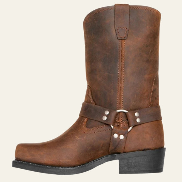 The Austin Leather Harness Boot