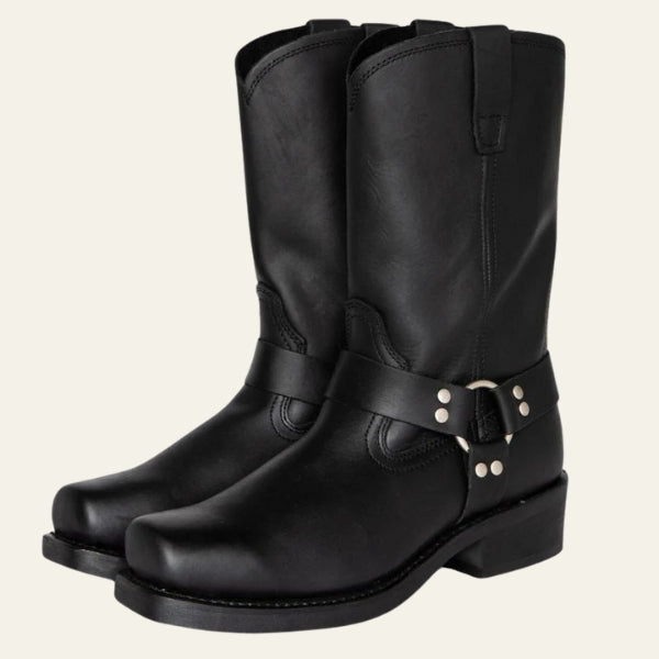 The Austin Leather Harness Boot