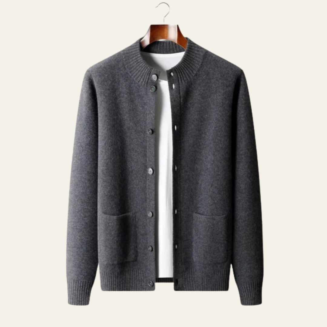 The Lucerne Cashmere Button Cardigan