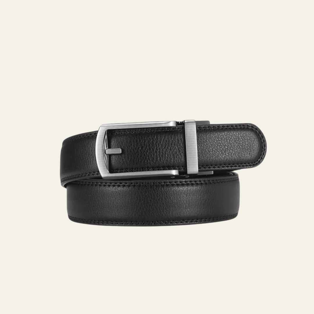 The Ashford Leather Belt Black