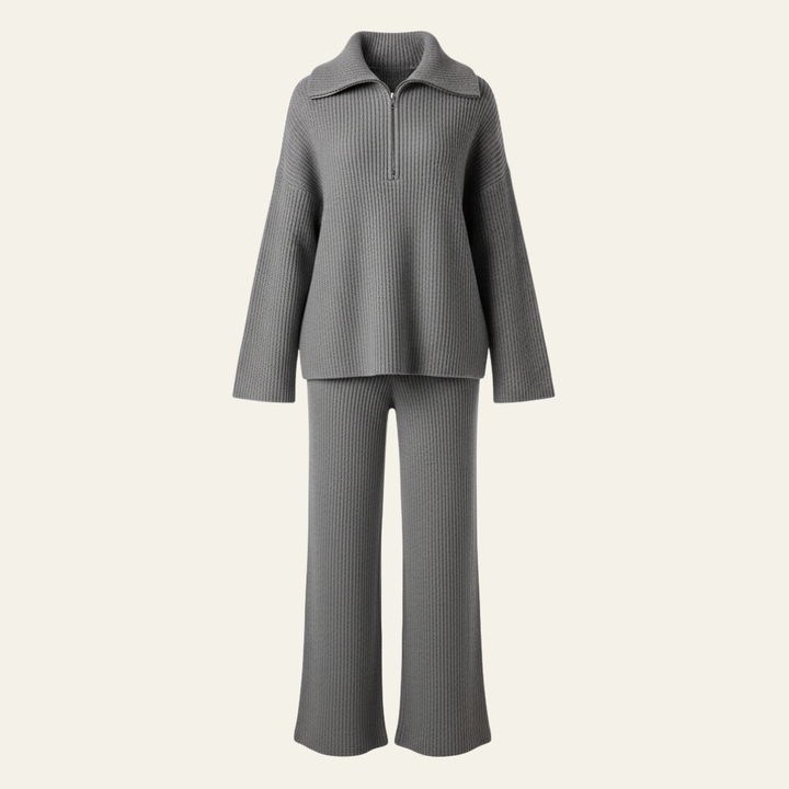 The Sorrento Ribbed Knit Lounge Set