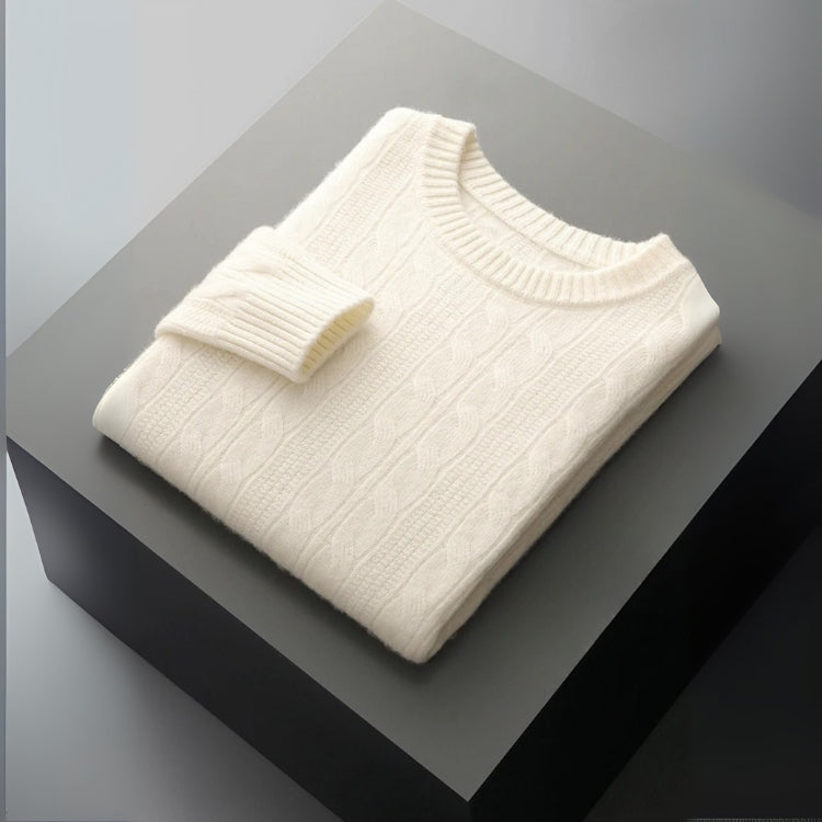 The Lucerne Merino Wool Cable Knit