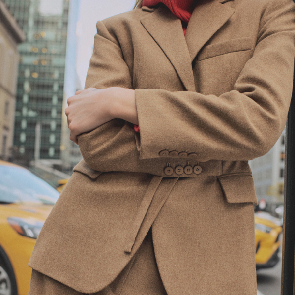 The Antwerp Wool Belted Blazer