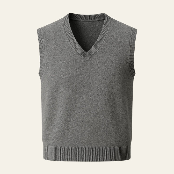 The Lucerne Cashmere Vest
