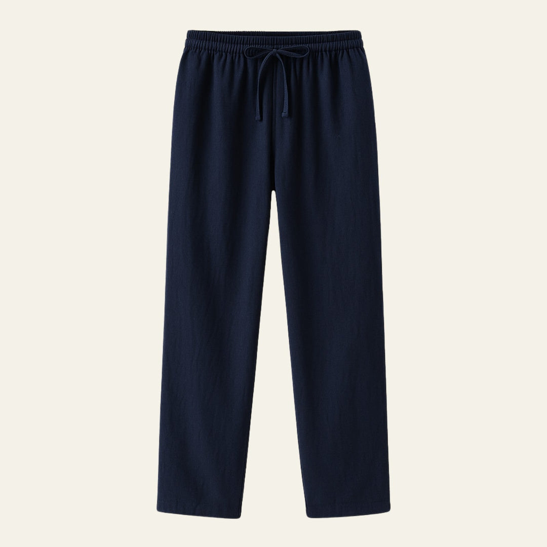 The Marrakech Slim Linen Pantalon