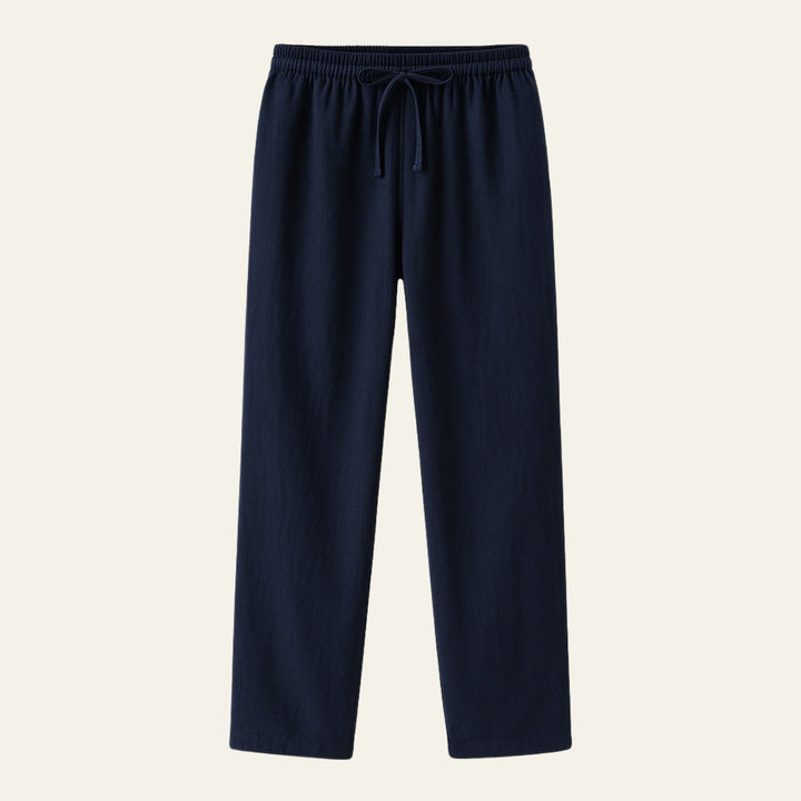 The Marrakech Slim Linen Pantalon