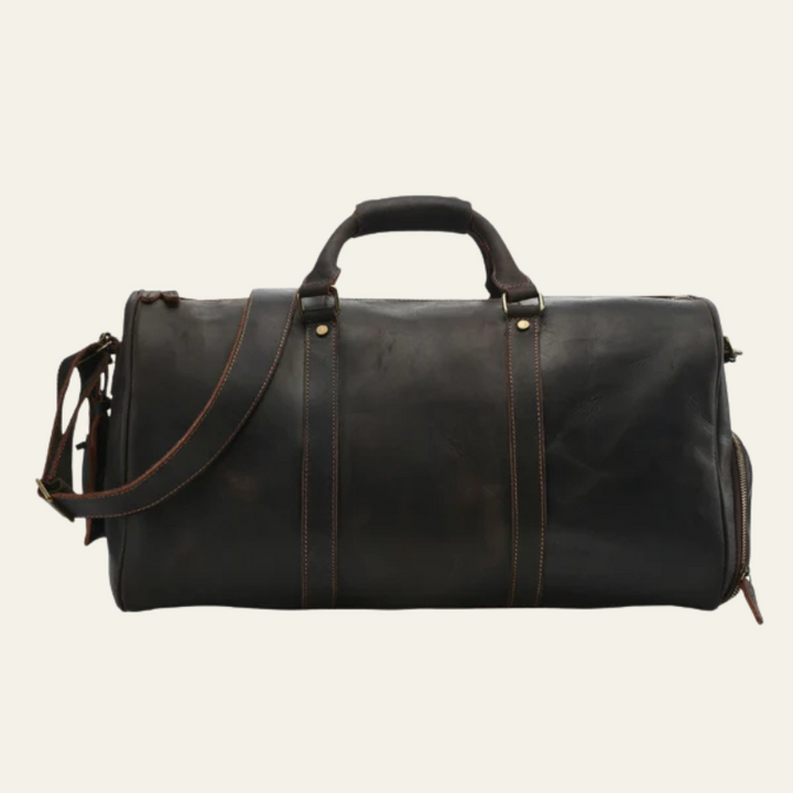 The Lucerne Leather Weekender Bag