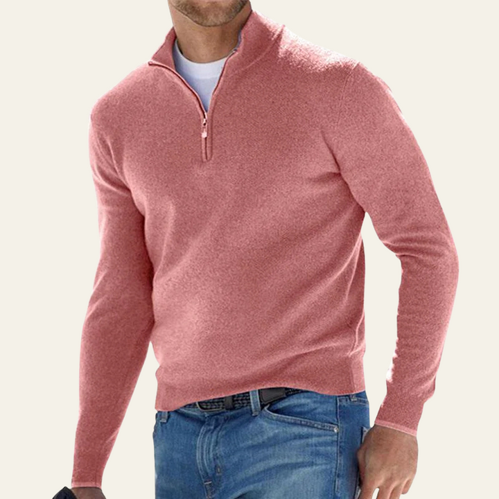 The Edinburgh Quarter Zip Sweater
