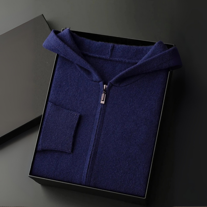 The Verona Cashmere Zip Hoodie