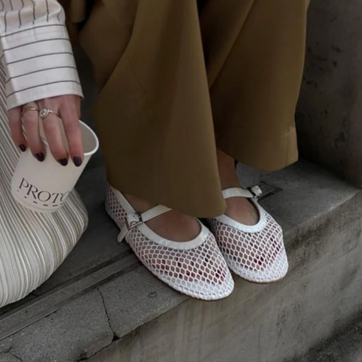 The Portofino Mesh Mary Jane