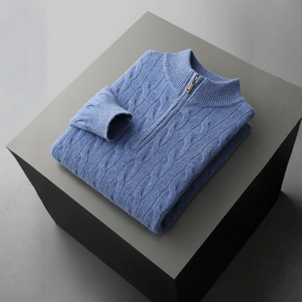 The Lucerne Merino Wool Quarter Zip