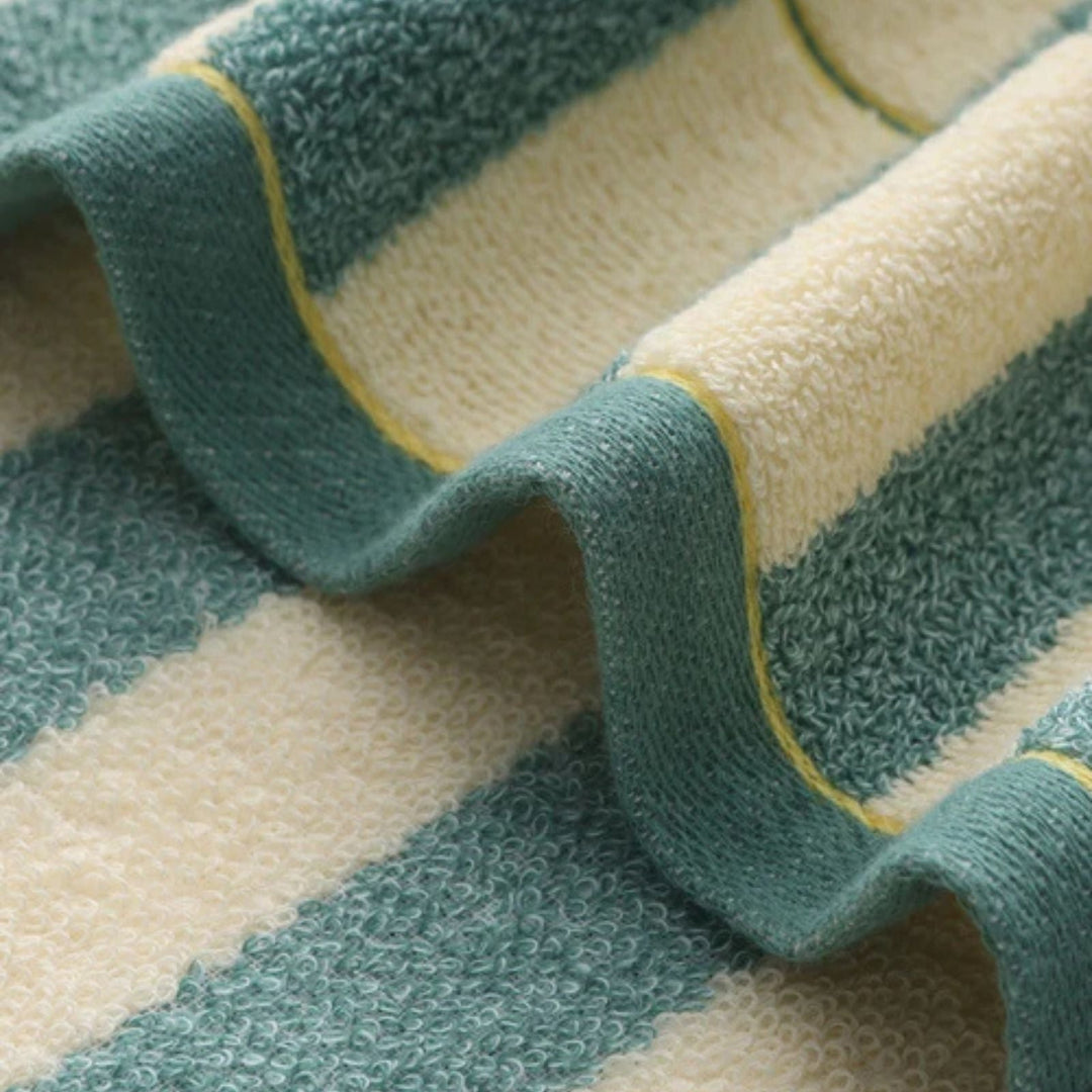 The Riviera Coastal Stripe Hand Towel