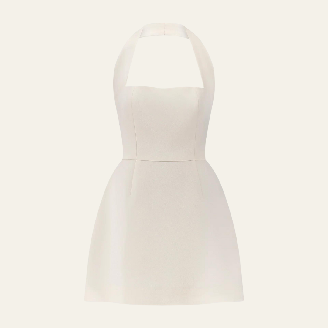 The Milan Halterneck Mini Dress
