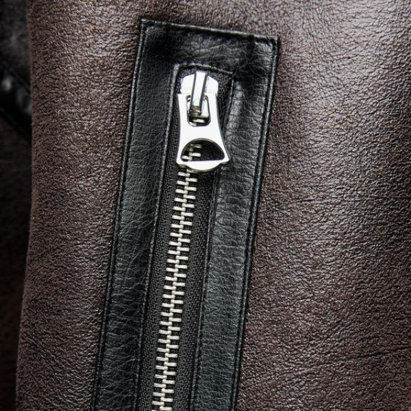 The Oslo Shearling Leather Aviator Jacket