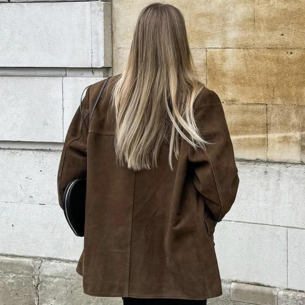 The Palermo Vegan Suede Blazer