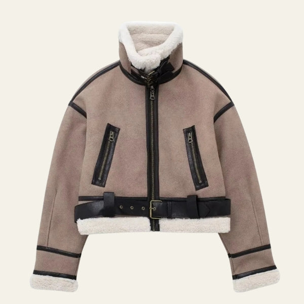 The Aspen Shearling Aviator Jacket