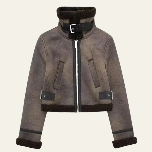 The Bergen Shearling Aviator Jacket