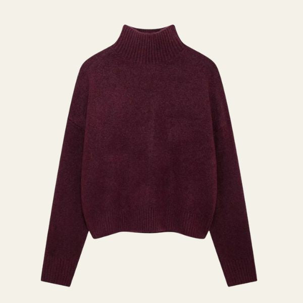 The Vienna Wool Turtleneck Sweater