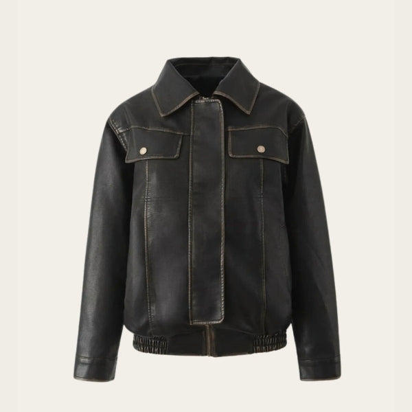 The Soho Espresso Leather Jacket