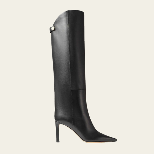 The Celine suede High Heel Boot