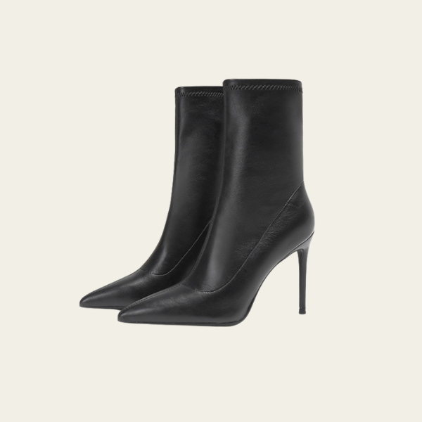 The Portofino Low Ankle Stiletto Boot