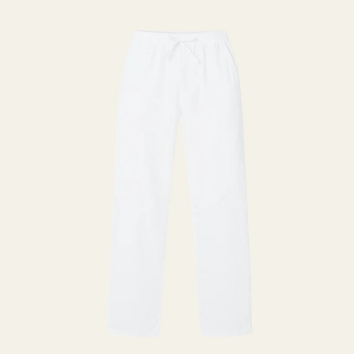 The Amalfi Cotton & Linen Drawstring Trousers