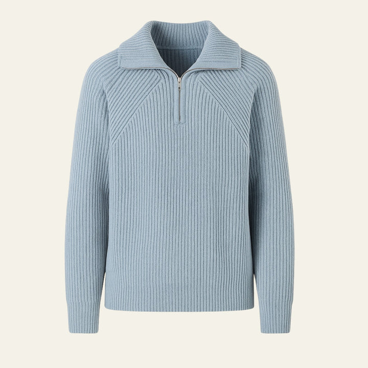 The Vienna Grand Tour Quarter Zip Sweater