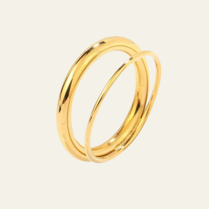 The Verona Double Band Ring