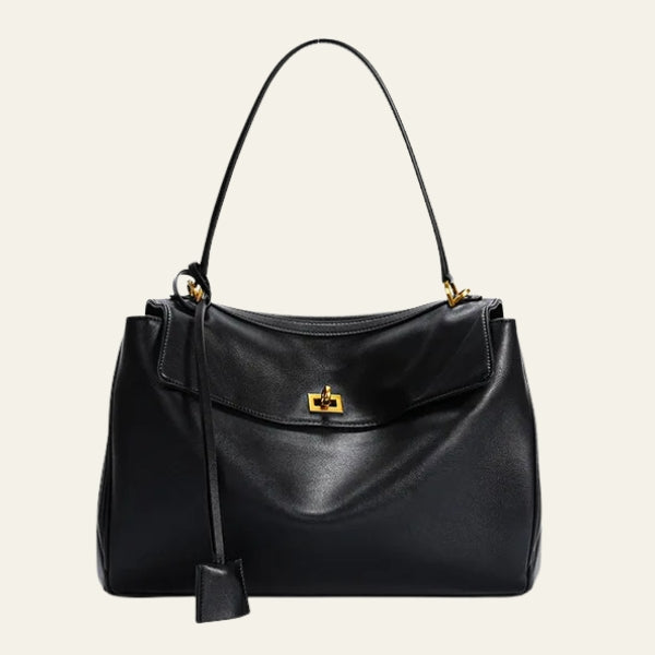 The Verona Leather Structured Handbag
