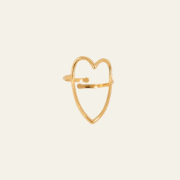 The Verona Open Heart Ring