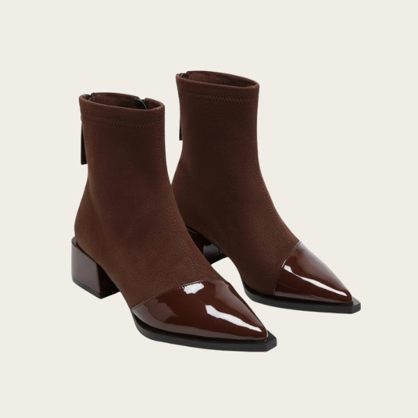 The Vienna Two-Tone Ankle Boot