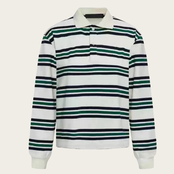 The Oxford Striped Rugby Polo