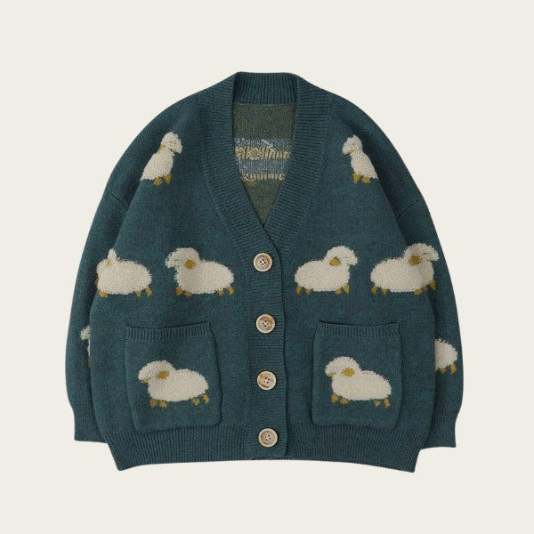 The Oslo Sheep Knit Cardigan