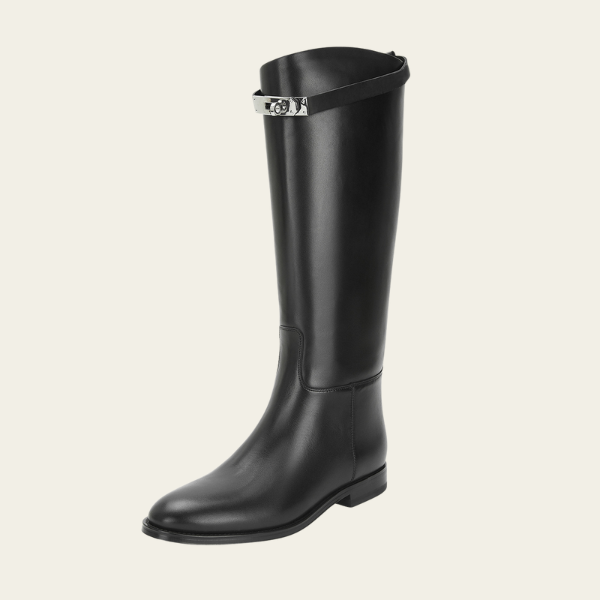 The Marais Leather Buckle Boot