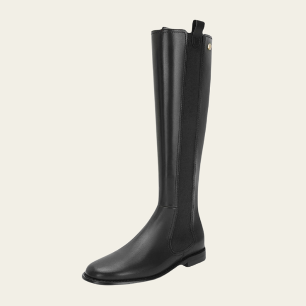 The Laverne Leather Knee Boot