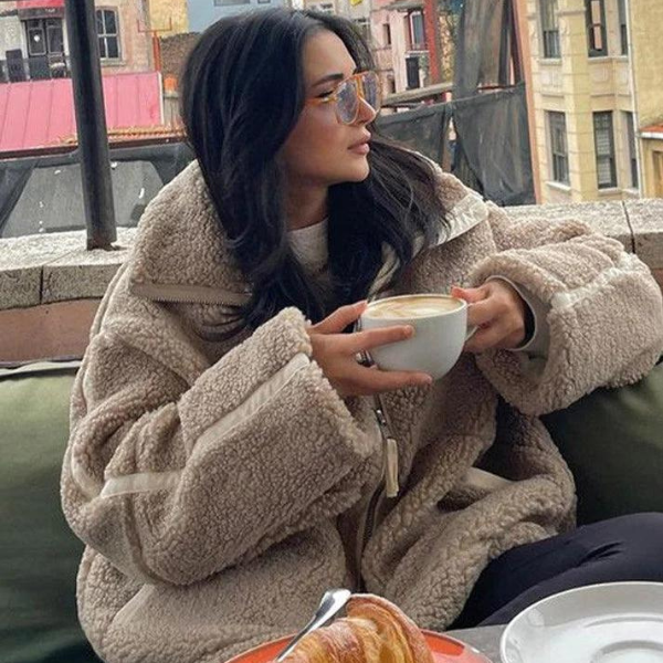The Nice Shearling Teddy Jacket