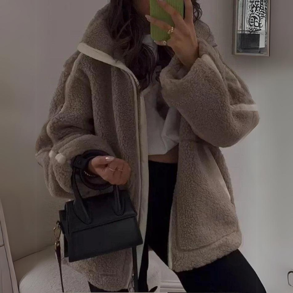 The Nice Shearling Teddy Jacket