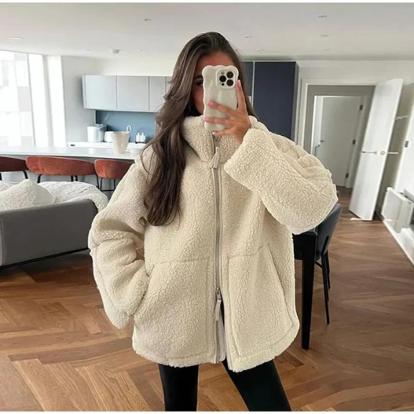 The Nice Shearling Teddy Jacket