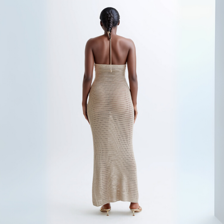 The Capri Crochet Maxi Dress