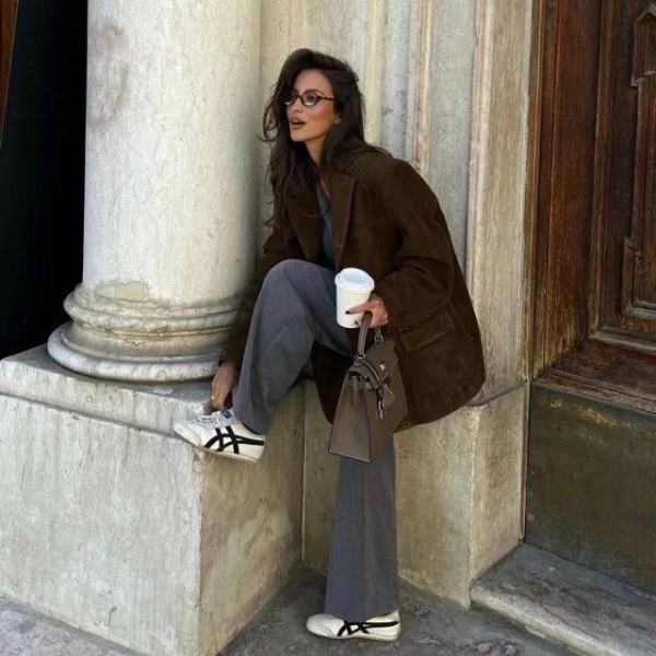 The Palermo Vegan Suede Blazer