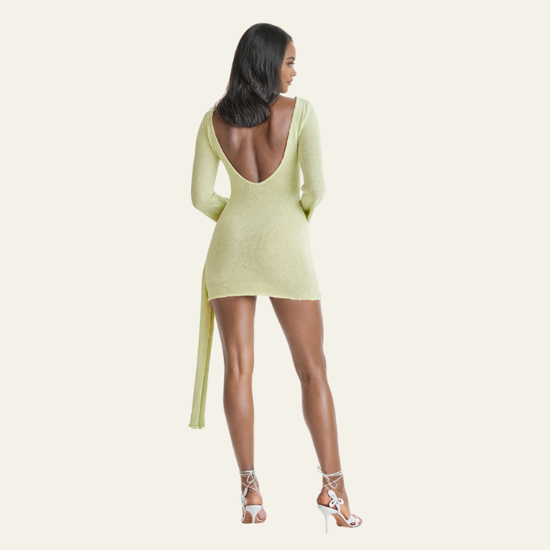 The Nice Draped Mini Dress