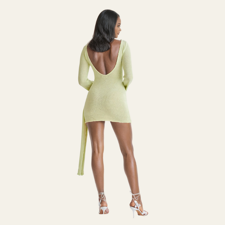 The Nice Draped Mini Dress