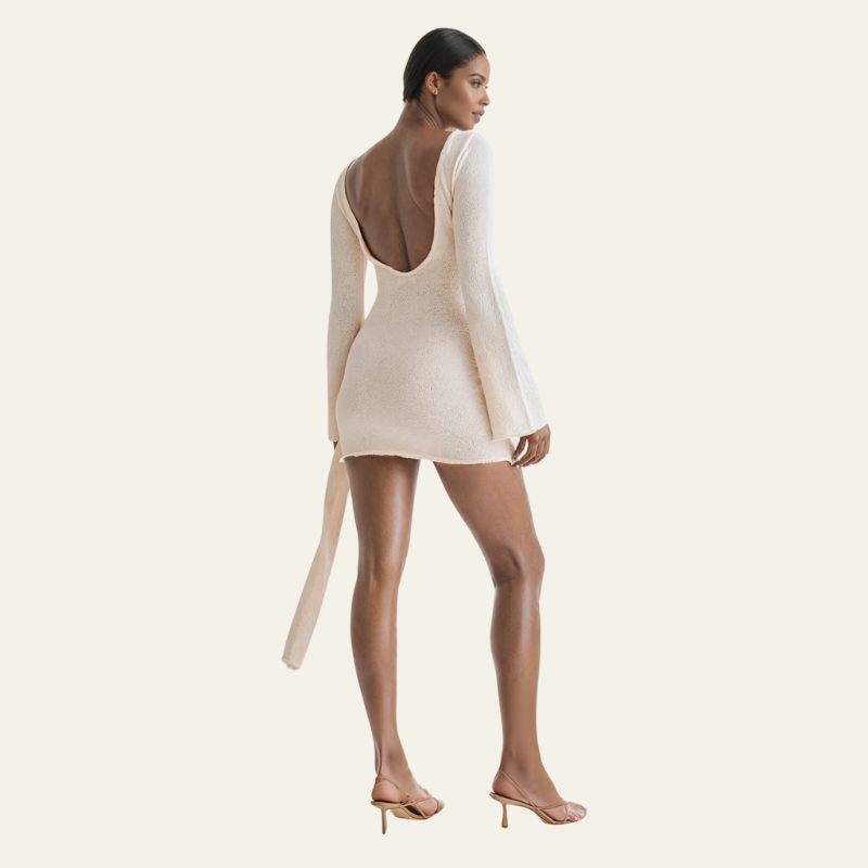 The Nice Draped Mini Dress