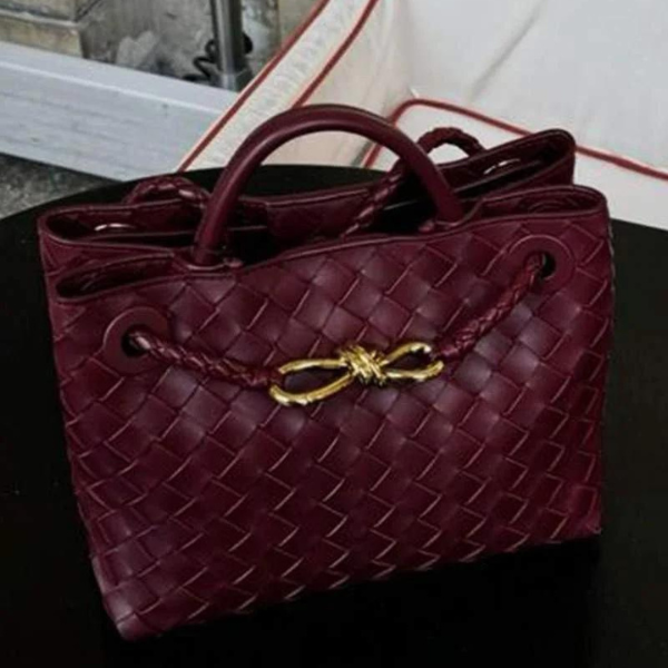 The Palermo Woven Leather Tote Bag