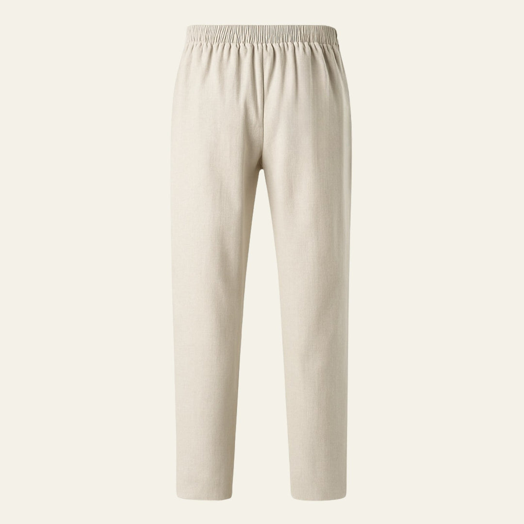 The Marrakech Slim Linen Pantalon