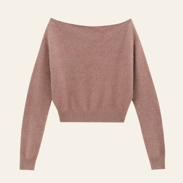 The Lucerne One-Shoulder Sweater