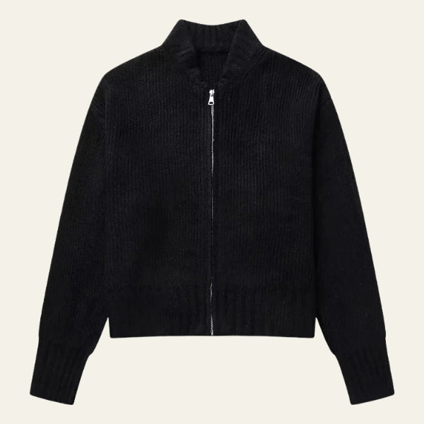 The Zurich Zip Knit Cardigan