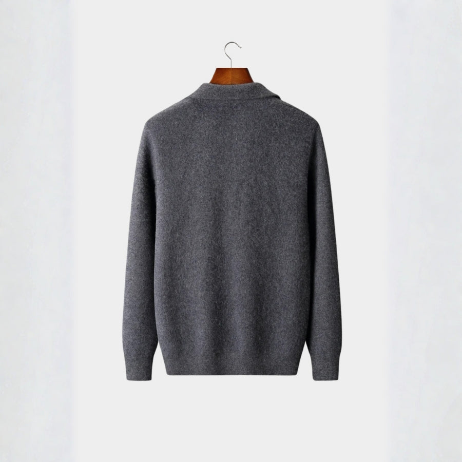 The Geneva Cashmere Zip Jacket