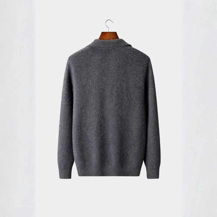 The Geneva Cashmere Zip Jacket